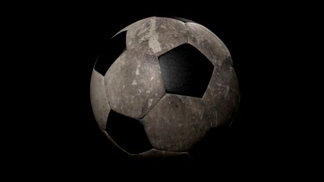 Schlaufe-alten-Soccer-Ball-Animation