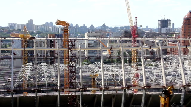 Rekonstruktion-des-republikanischen-Fußball-Stadion-für-die-EURO-2012-in-Kiew,-Ukraine
