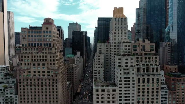 Manhattan,-Nueva-York-/-aéreo