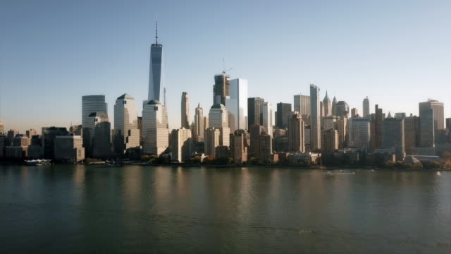 Vista-aérea-de-Manhattan-inferior-4K