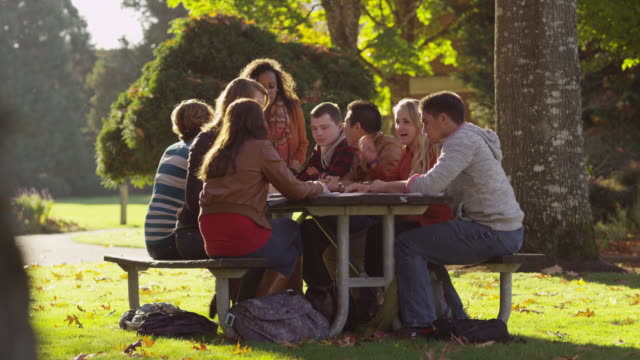 College-students-meeting-outdoors