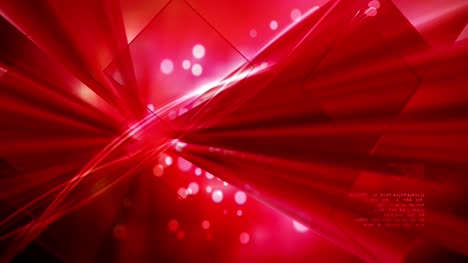 Partikel-Hintergrund-Schleife-Rot
