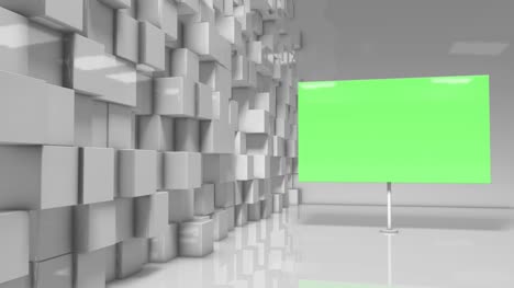 Modernen-virtuelles-Studio-set-Hintergrund-Bühne-für-virtuelle-tv-Präsentation