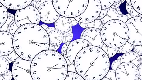 Falling-CLOCKS-Animation,-Background,-Rendering,-with-Alpha-Matte,-Loop