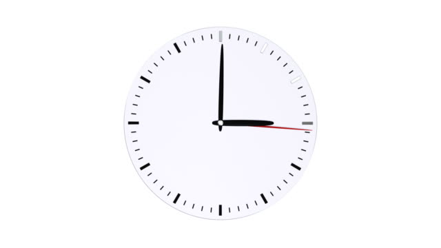 Round-clock-face-without-numbers-on-white-background.