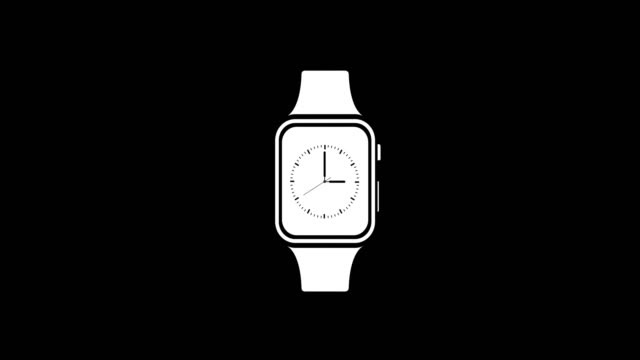 Animation---moderne-Smartwatch-Glitch-Hintergrund