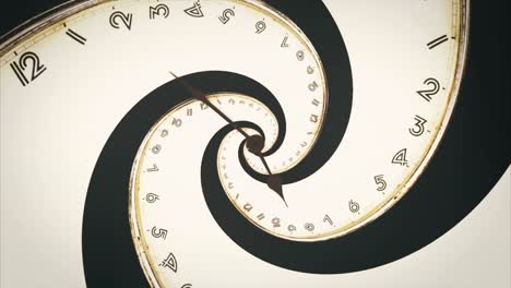 Rotierende-Spirale-der-Uhr-aus-Zahlen-abstrakte-nahtlose-animation