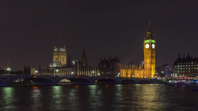 Londres-y-el-Grandes-Ben,-las-casas-del-parlamento-y-del-río-Támesis
