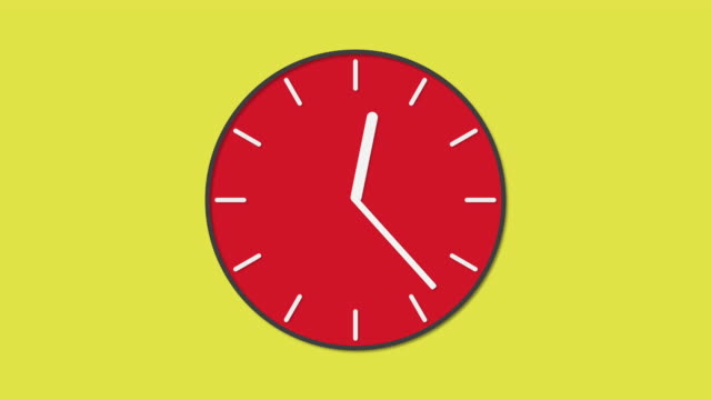 Time-moving-fast-on-animated-clock