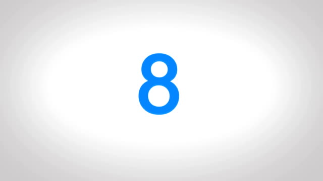 4K-Countdown-Blue-Number-from-10-to-0-seconds-in-white-screen-background