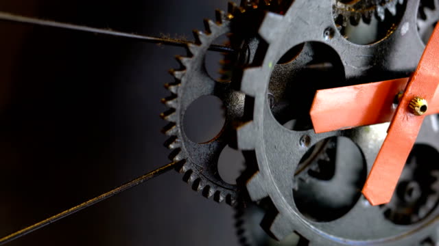 Rusty-Retro-mechanische-Uhr-Zahnräder