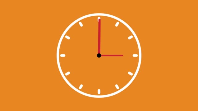 Tage-Zyklus-auf-Uhr-Animation-10-Sekunden-lang-orange
