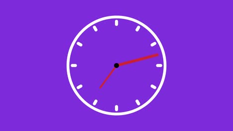 ciclo-de-animación-reloj-larga-púrpuras-10-segundos