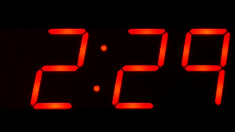 Time-showing-between-0200-and-0259-on-big-digital-clock
