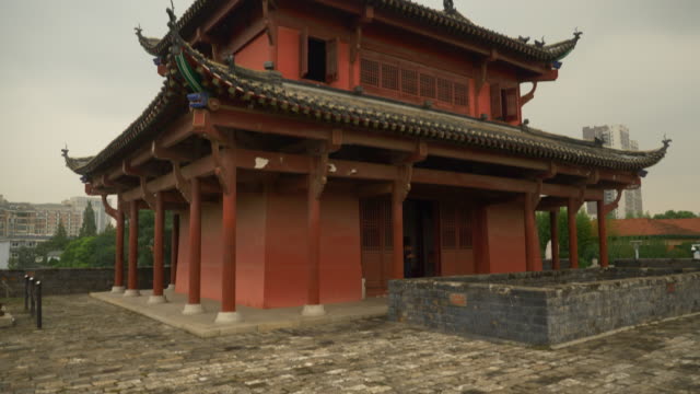 rainy-day-wuhan-city-famous-old-temple-panorama-4k-china