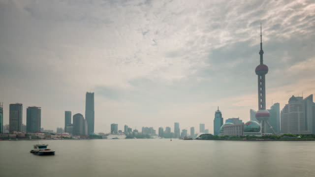 china-rainy-sunset-sky-shanghai-city-river-bay-panorama-4k-time-lapse