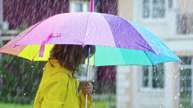 Carefree-Children-in-Rain