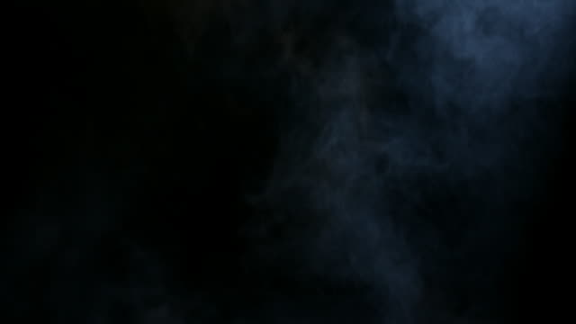 White-Smoke-Isolated-on-Black-Background