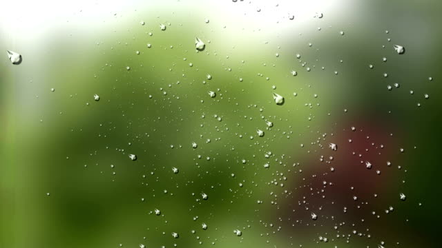 Rain-drops-slow-motion-background