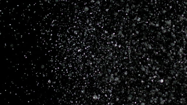 Slow-Motion-Snow-on-Black-Background