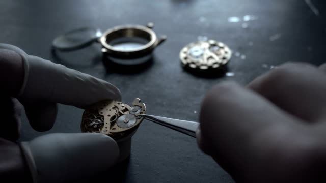 Watchmaker-is-working,-watch-repair