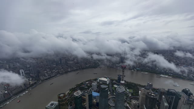 Shanghai-Nebel-Zeitraffer