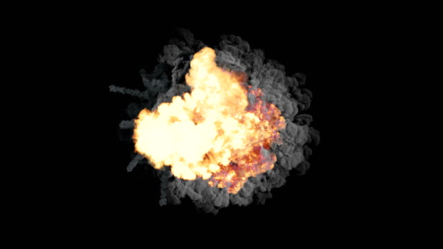 Una-serie-de-explosiones-de-colores,-ondas-de-choque-y-clubes-llenos-de-humo