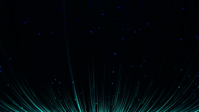 Blue-Particles-Background.-Loop