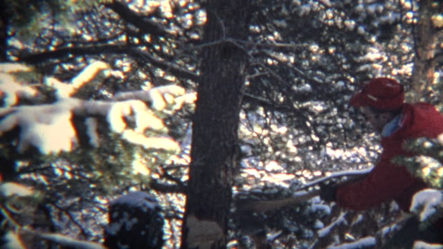 (8-mm)-1965-Vintage-árbol-de-navidad-Chop-su-propio-montaje