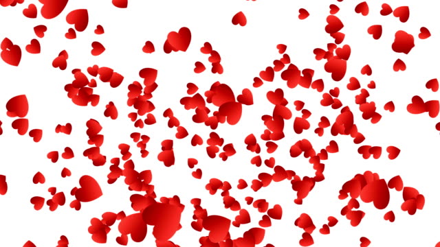 Explosión-de-confeti-de-corazones-rojos