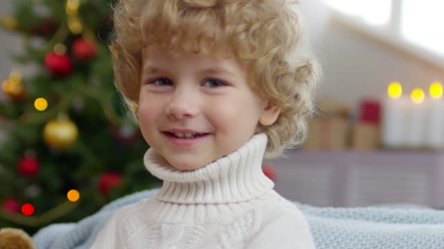 Portrait-of-Adorable-Little-Boy-with-Curly-Hair