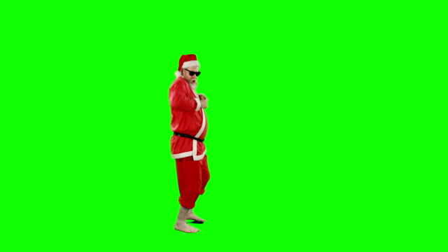 Happy-Santa-Claus-tanzen-und-singen