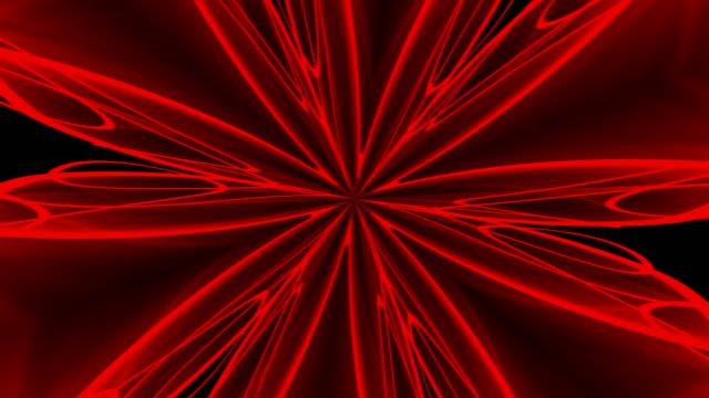 Abstract-red-background.-Digital-kaleidoscope.-3d-rendering