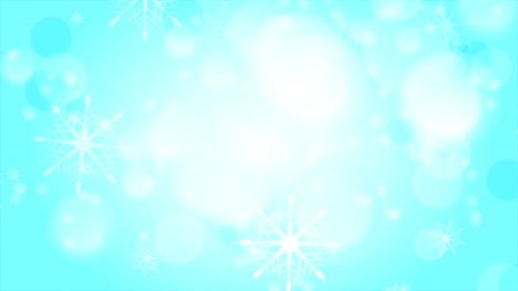 Abstract-blue-and-white-bokeh-Christmas-motion-background