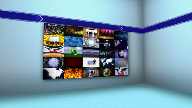 Monitores-en-la-habitación,-tecnología-conceptos-con-pantalla-verde,-4-K