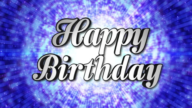 Happy-Birthday-Animation-Text-and-Disco-Dance-Background,-Zoom-IN/OUT-Rotation,-with-Alpha-Channel,-Loop,-4k