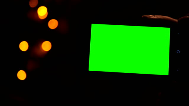 Smartphone-con-pantalla-verde