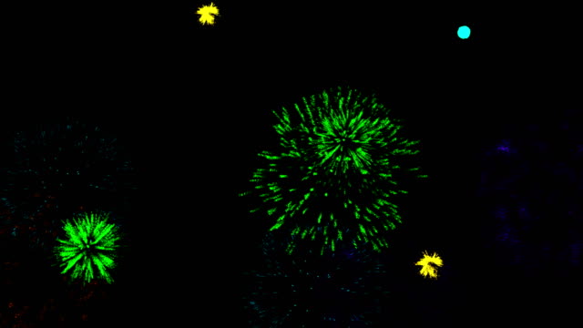 Abstract-background-with-fireworks.-Cg-animation