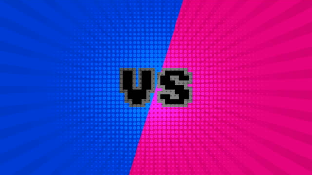 Versus-letters-fight-background.-Comic-book-versus-template-background.-animation-with-optional-luma-matte.-Alpha-Luma-Matte-included.-4k-video