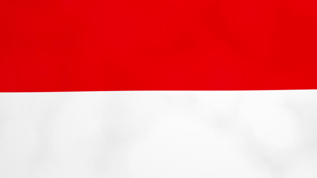 Indonesien-Land-winken-3D-Flagge-Duo-Übergang-Hintergrund