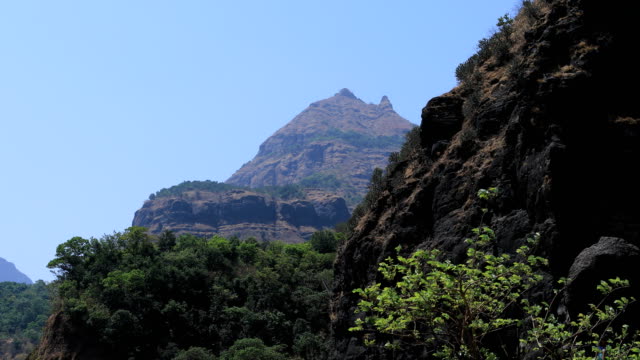 Sahyadri-barren-Indian-mountain-range-plates,-western-ghats