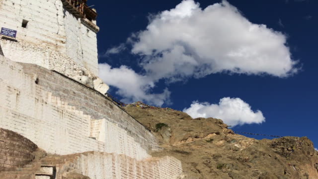 Leh-Palace-In-Stadt-Leh-Ladakh,-Indien
