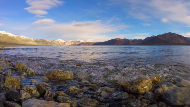 Landschaft-Pangong-Lake,-Leh-Ladakh,-Indien