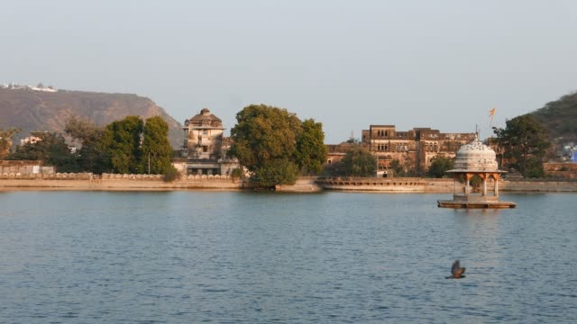 Bundi-cityscape,-Rajasthan,-India.
