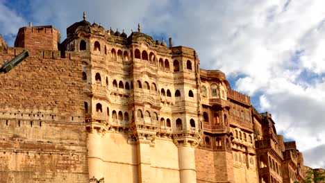 citadel-of-Mehrangarh-in-Jodphur,-Rajasthan
