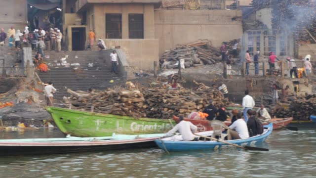 Varanasi-Stadt,-Indien