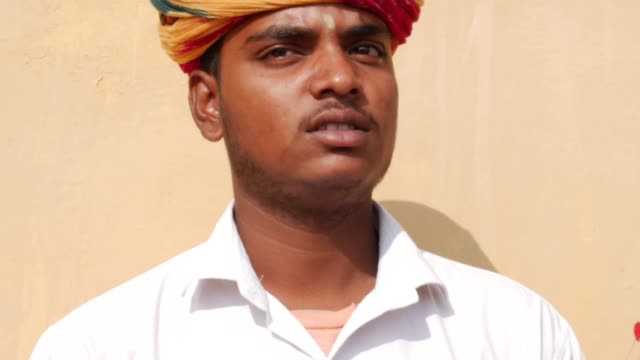 Musician-in-Jaipur,-India