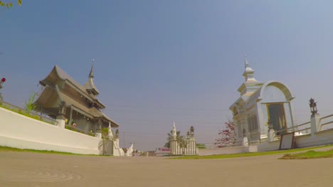 Entrance-At-Wat-Metta-Putharam-Thai-Temple-,-Bodh-Gaya-,-India
