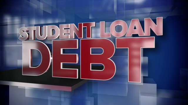 Dynamische-Student-Loan-Debt-Titelseite-Hintergrundplatte