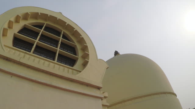Parinirvana-Stupa,-Kushinagar-District,-Indien